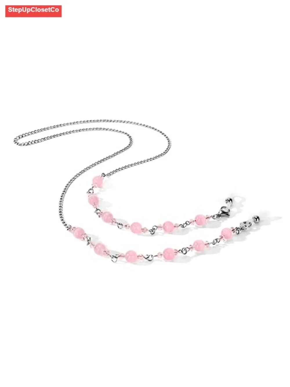 Eyeglass Necklace with Pendant for Women Men Stainless Steel Chains Sunglasses